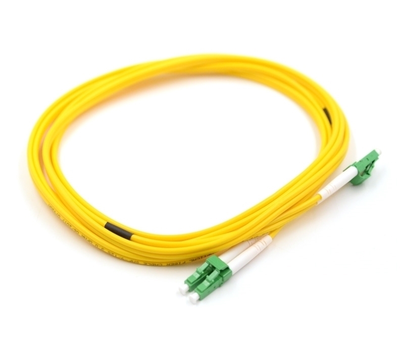 10m LC/APC to LC/APC Duplex Singlemode Patch Cable