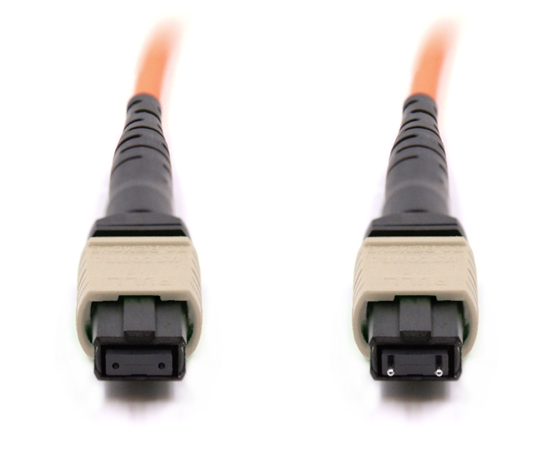 1m 12 Fiber MTP Cable Multimode OM1 MPO MPO