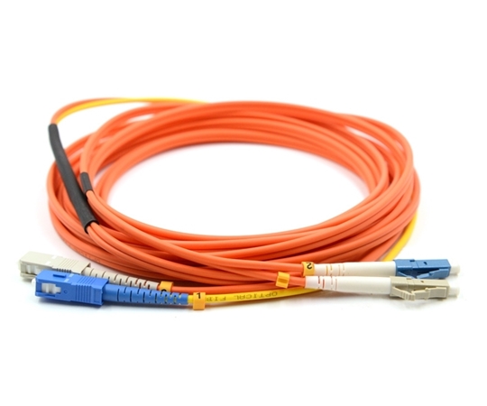 8m SC to LC Duplex OM1 Mode Conditioning Cable  8m SC to LC Duplex OM1 Mode Conditioning Cable