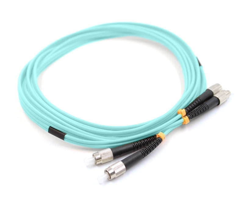 1m FC to FC Duplex OM3 Multimode Patch Cable