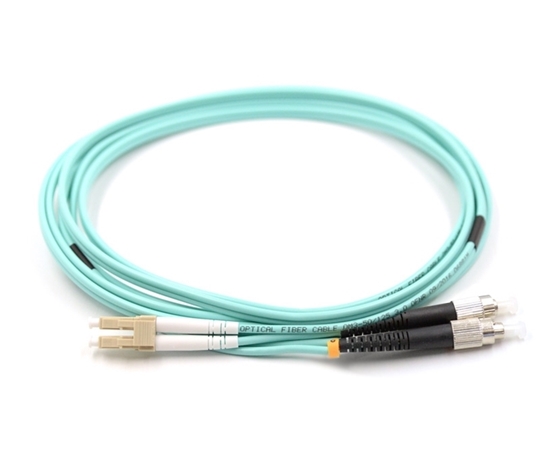 1m LC to FC Duplex OM3 Multimode Patch Cable  1m LC to FC Duplex OM3 Multimode Patch Cable
