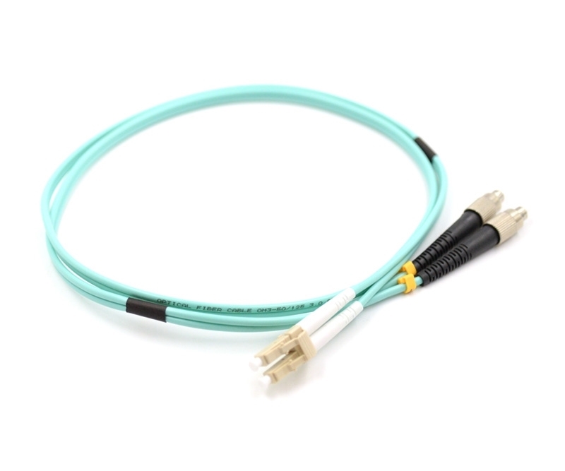 1m LC to FC Duplex OM3 Multimode Patch Cable