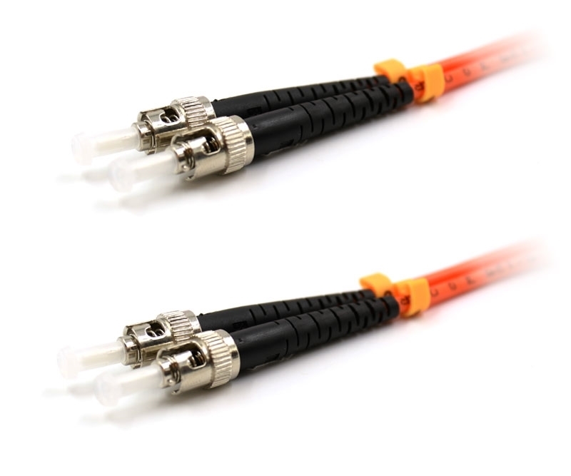 25m ST to ST Duplex 625 Armored Fiber Cable