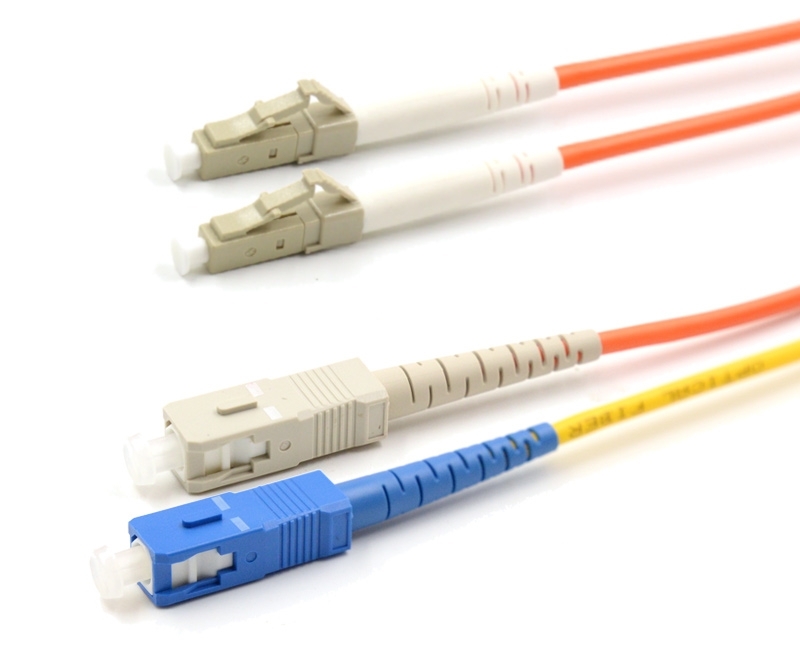 20m SC to LC Duplex OM1 Mode Conditioning Cable