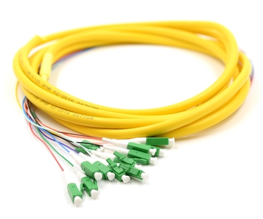 3m 12 Fiber LC/APC Pigtail Singlemode OS2  3m 12 Fiber LC/APC Pigtail Singlemode OS2