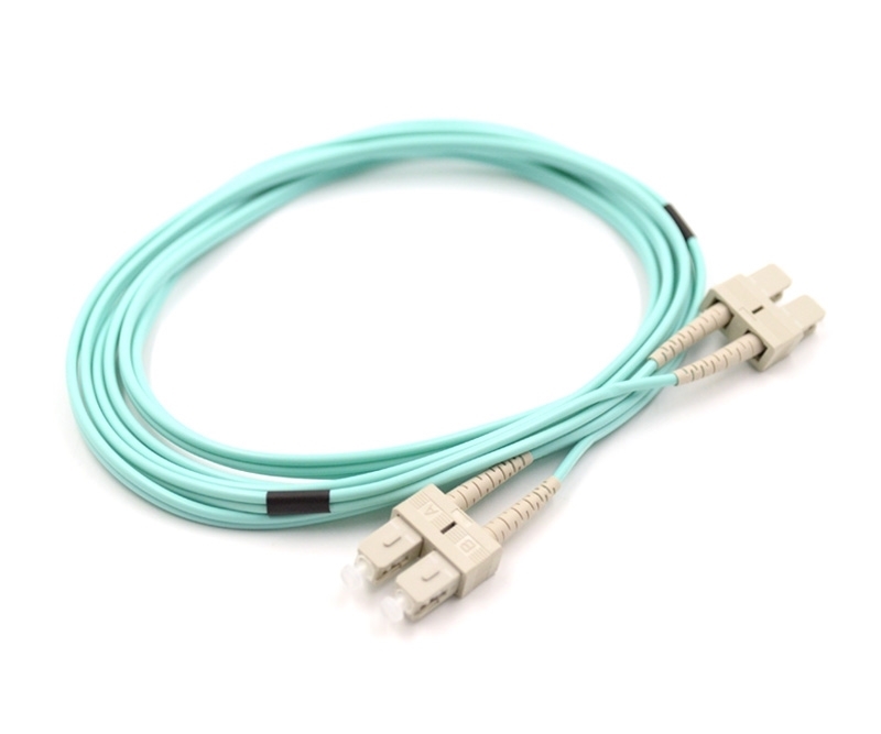 15m SC to SC Duplex OM3 Multimode Patch Cable
