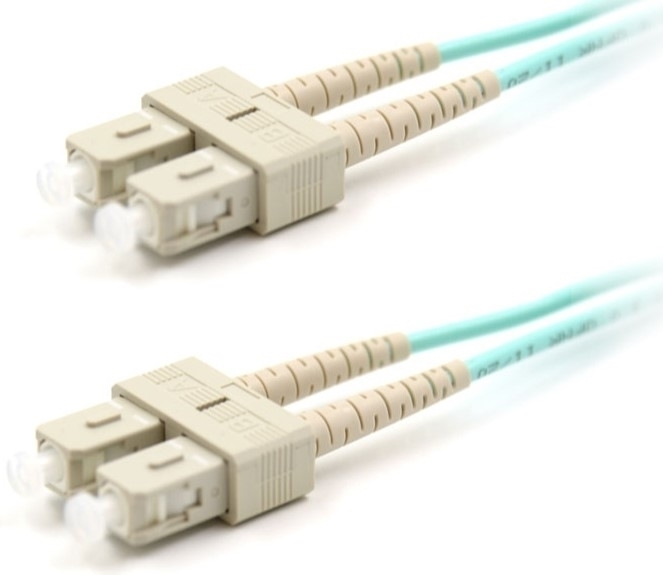 15m SC to SC Duplex OM3 Multimode Patch Cable