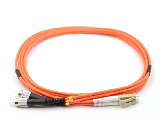 1m LC to FC Duplex Multimode 625 Patch Cable  1m LC to FC Duplex Multimode 625 Patch Cable