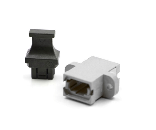 Gray MTP Adapter SC Footprint Full Flange  Gray MTP Adapter SC Footprint Full Flange