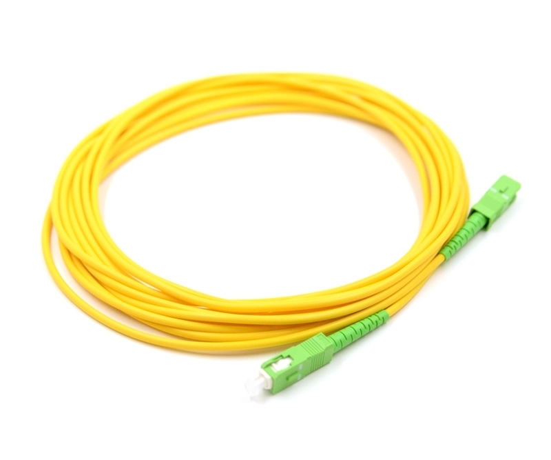 20m SC/APC to SC/APC Simplex Singlemode Patch Cable
