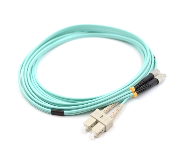3m SC to ST Duplex OM3 Multimode Patch Cable