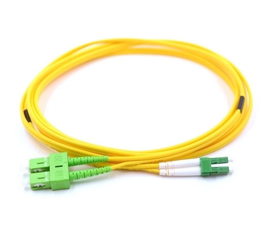 4m LC/APC to SC/APC Duplex Singlemode Patch Cable  4m LC/APC to SC/APC Duplex Singlemode Patch Cable