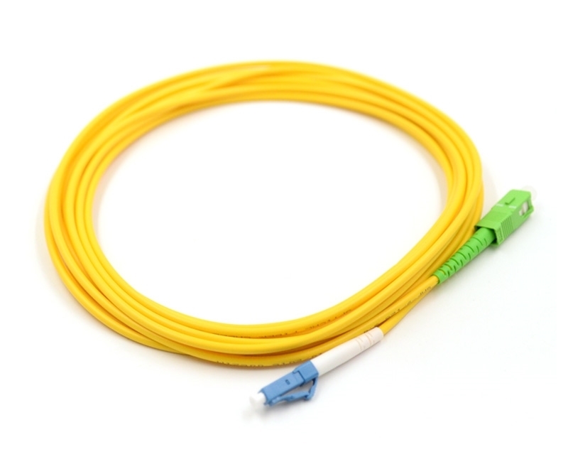 6m LC to SC/APC Simplex Singlemode Patch Cable