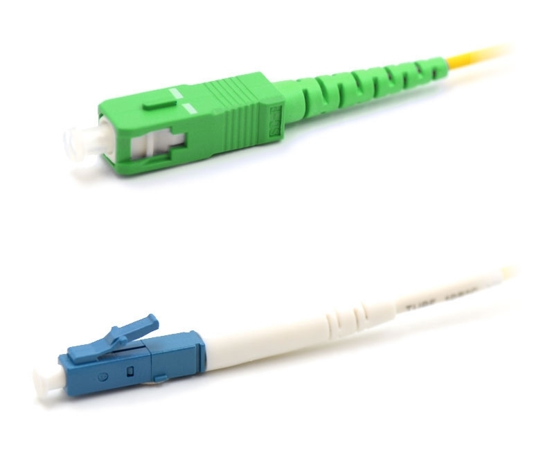 6m LC to SC/APC Simplex Singlemode Patch Cable