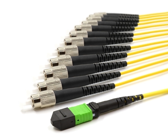 1m MTP Female to 12 FC UPC 12 Fiber Singlemode OS2 9/125 Fanout Cable 1m MTP Female to 12 FC UPC 12 Fiber Singlemode OS2 9/125 Fanout Cable