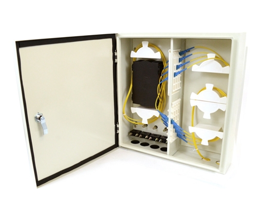 48 Adapter Slot Outdoor Wall Mount Box Single Door  48 Adapter Slot Outdoor Wall Mount Box Single Door