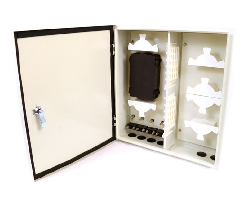 48 Adapter Slot Outdoor Wall Mount Box Single Door