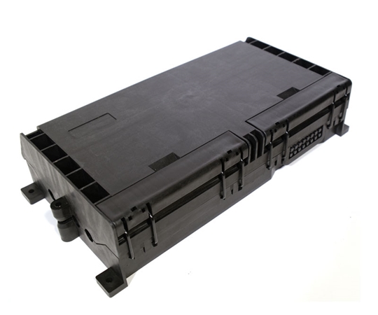 48 Fiber Inline Splice Enclosure 8 Port 1 Tray  48 Fiber Inline Splice Enclosure 8 Port 1 Tray