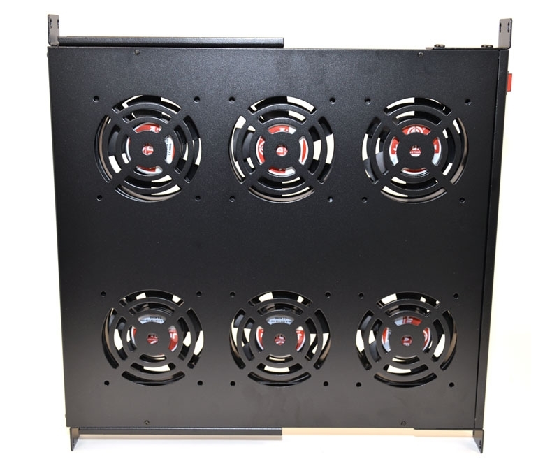 Network Rack Cooling Fan 6 Fan 1U