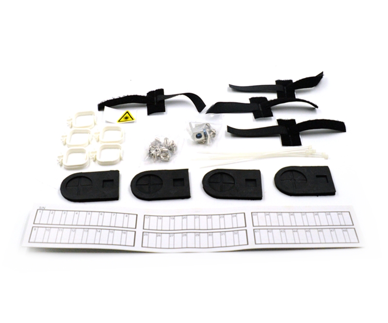 2U 19 Patch Panel for 6 LGX Adapter Plates