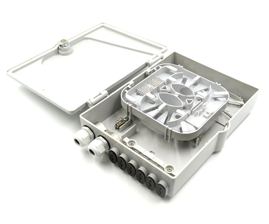 12 Adapter Slot 12 Splice Fiber Optic Termination Box 14 Ports  12 Adapter Slot 12 Splice Fiber Optic Termination Box 14 Ports