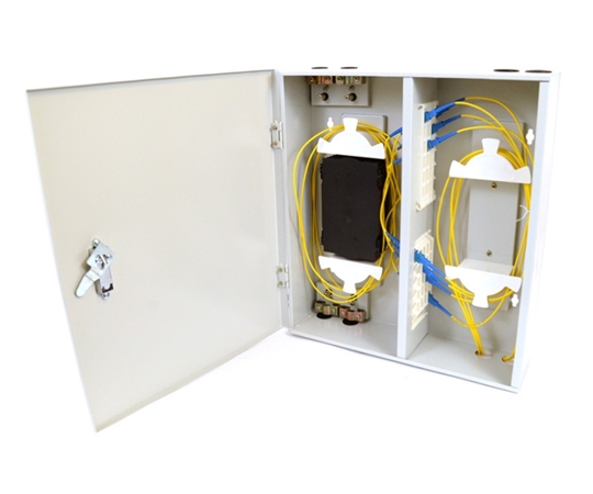 48 Adapter Slot Indoor Wall Mount Box Single Door  48 Adapter Slot Indoor Wall Mount Box Single Door