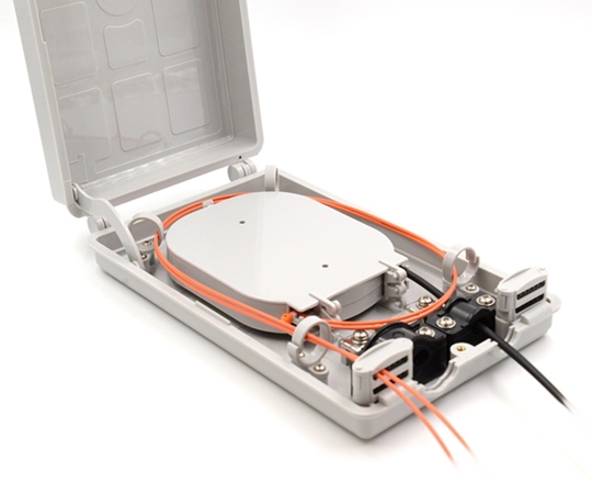 12 Splice Fiber Optic Termination Box 26 Ports  12 Splice Fiber Optic Termination Box 26 Ports