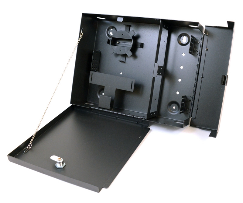 4 LGX Wall Mount Patch Panel with 2 Doors