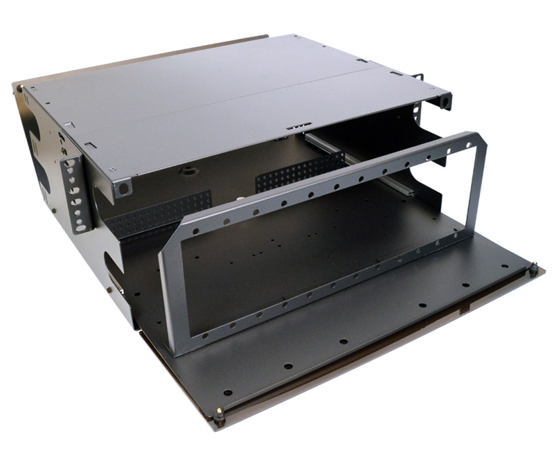 4U 19 Patch Panel for 12 LGX Adapter Plates