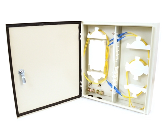 24 Adapter Slot Outdoor Wall Mount Box Single Door  24 Adapter Slot Outdoor Wall Mount Box Single Door