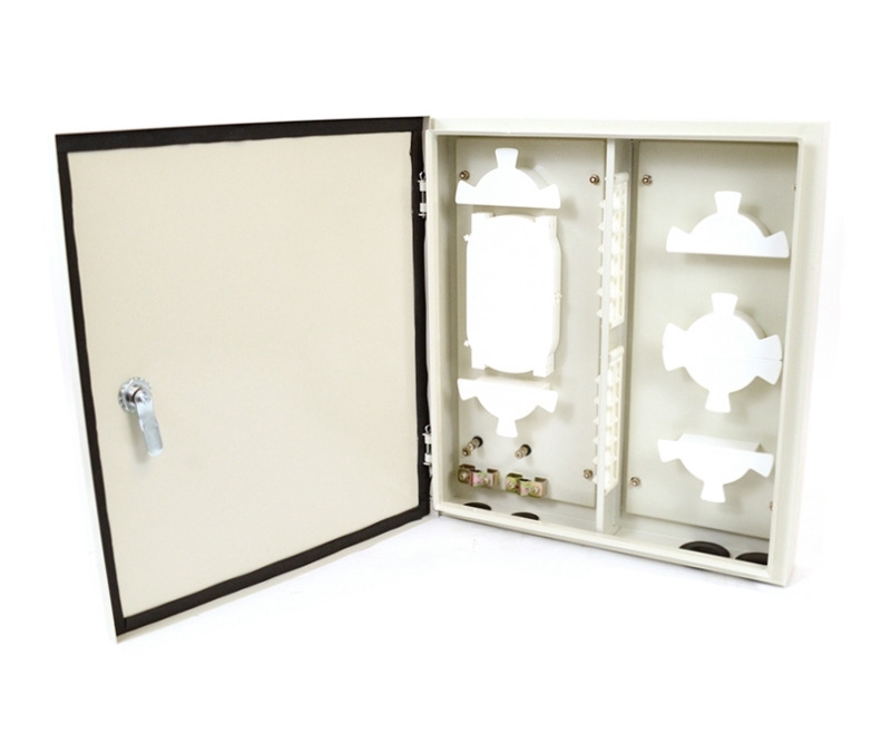 24 Adapter Slot Outdoor Wall Mount Box Single Door