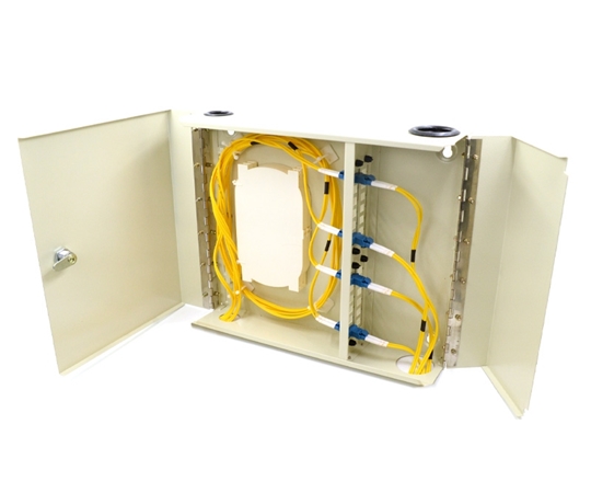 24 Adapter Slot Indoor Wall Mount Box 2 Doors  24 Adapter Slot Indoor Wall Mount Box 2 Doors