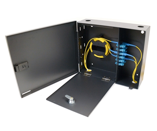 2 LGX Wall Mount Patch Panel with Single Door  2 LGX Wall Mount Patch Panel with Single Door