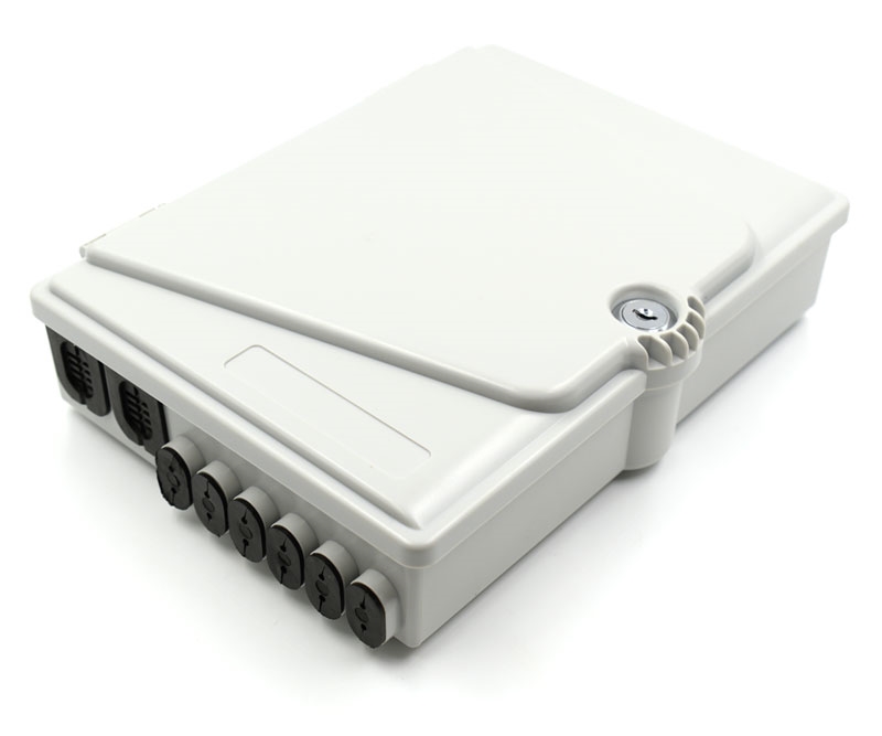 12 Adapter Slot 12 Splice Fiber Optic Termination Box 14 Ports A